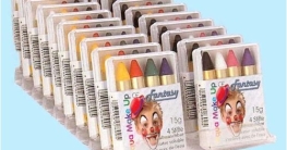 4 extra dicke AQUA-Schminkstifte sortiert, Aquaschminke - 1