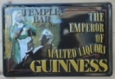 Blechschild Nostalgieschild : Guinness Liquor Temple Bar Nostalgieschild Schild Irland
