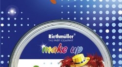 Clown: Theater-Schminke, weiß, 30 g - 1