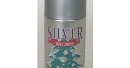 Deko-Spray SILBER 150ml-Dose, Dekofarbe silberne Sprühfarbe - 1