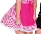 Dirndl Zensi pink-weiß kariert - 1