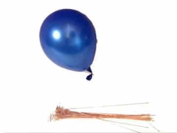 Drahtstäbe für Luftballons, 100 Stück - 1