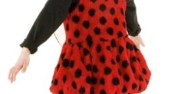 Flotter Käfer : Plüschkleid mit Flügeln - 1