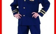 Flugkapitän : Mütze, Hose und Jacke - 1