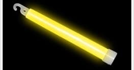 gelbe Knicklichter 15cm, gelbes Knicklicht Leuchtstab gelb - 1
