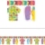 Girlande: Hawaii-Girlande, bunt, Hemd und Flip-Flops, 365 cm - 2