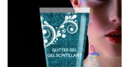 Glittermakeup blau, Körperglitter - 1