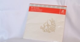 Goldhochzeit 50, Servietten 12er-Pack weiss-gold - 1