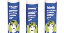 Haarspray: Leuchtfarben-Haarspray, pink fluoreszierend, 100 ml - 1