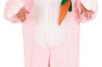 Hase rosa mit Möhre - 1
