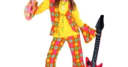 Hippie Girl : Oberteil, Hose und Kopfband - 1