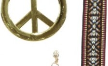 Hippie-Set : Ohrringe, Kette und Kopfband - 1