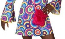Hippiekleid Crazy für Herren blau - 1