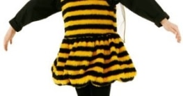 Kesse Biene : Plüschkleid mit Flügeln - 1