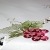 klassisch dekorative TISCHDECKE Tischläufer Deckchen sekt Weintrauben LILA grün gestickt Deko für Sommer und HERBST (Tischläufer 40x160 cm rechteckig) - 3