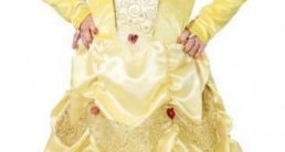 Kleid Prinzessin Beauty gelb - 1