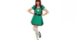 Kleid: St-Patricks-Day-Kleid, grün - 1