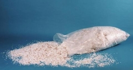 Konfetti: weiß, schwer entflammbar, 10 x 1 kg - 1