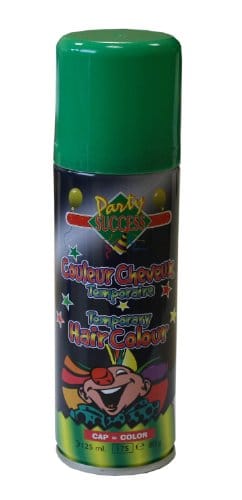 Leuchtcolor Haarspray grün - 1
