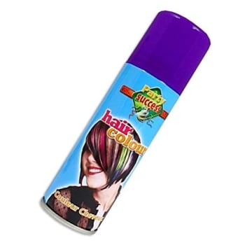 Leuchtcolor Haarspray lila - 1