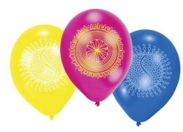 Luftballon: Luftballons, Motiv „Hot & Spicy“, verschiedene Farben, 70 cm Umfang, 6 Stück - 1