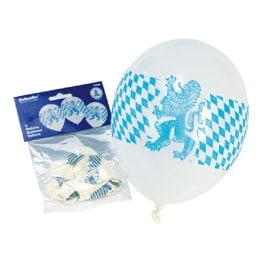 Luftballons, 4er-Pack, 90 cm, Bayern-Design - 1