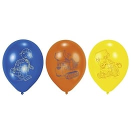 Luftballons, Bob der Baumeister, verschiedene Farben, 6er-Pack - 1