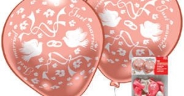 Luftballons: edel bedruckte Hochzeitsballons, 10er-Pack - 1