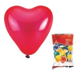 Luftballons, rote Herzen, 25 Stück - 1