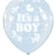 Luftballons zur Geburt: blau, Schriftzug „It’s A Boy“, 10er-Pack - 2