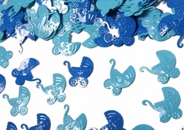 Luftballons zur Geburt: blau, Schriftzug „It’s A Boy“, 10er-Pack - 6