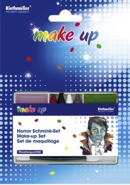 Make-up: Halloween-Schminke, verschiedene Farben - 1