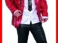 Pailletten Show Jacket rot - 1