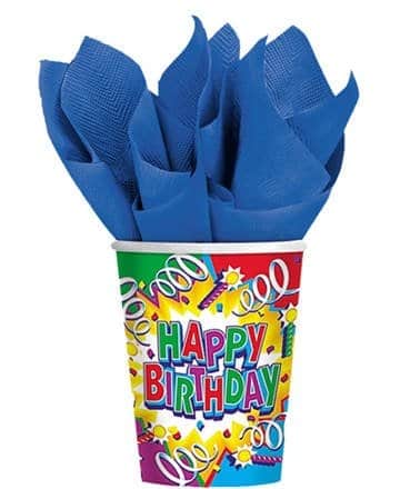 Party-Becher ‚Birthday Explosion‘ 8er-Pack - 1