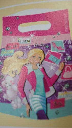 Partytüten: Geschenktüten, Motiv „Barbie Fashion“, 6 Stück - 1