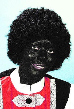 Perücke: Afro-Perücke „Schwarzer Piet“, schwarz - 2