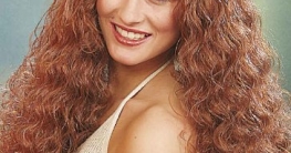 Perücke „Bella“, rot-braun, lange Locken - 1