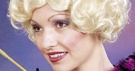 Perücke: Damen-Perücke „Twenties“, verschiedene Farben - 1