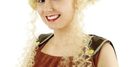 Perücke: „Griechin“, blonde hochgesteckte Locken - 1