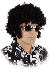 Perücke „Jackson“, Afro-Look, schwarz - 1