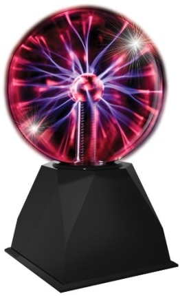 Plasmaball: Plasmalampe, reagiert auf Ton und Berührung, 175 x 175 x 320 mm - 1