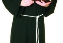 schwarze Mönchskutte - 1