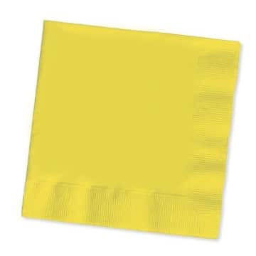 Servietten: Papierservietten, uni, dunkelblau, 30 x 30 cm, dreilagig, 20er-Pack - 5