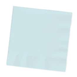 Servietten: Papierservietten, uni, hellblau, 30 x 30 cm, dreilagig, 20er-Pack - 1
