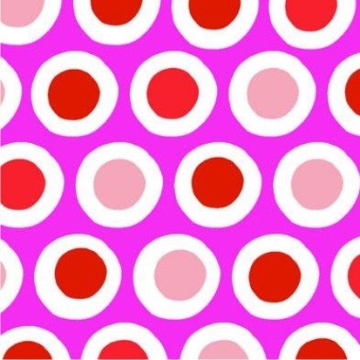 Servietten: Party-Servietten „Curl Pink“, 33 x 33 cm, 20 Stück - 1