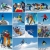 Skihelm-Verkleidung: Skihelm – Cover, Bär, grau, Skihelmüberzug Snowboardhelm Überzug - 4