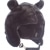 Skihelm-Verkleidung: Skihelmcover, Bär bzw. Panda, schwarz - 1