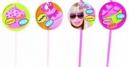 Trinkhalme: Strohhalme, „Totally Barbie“, 24 cm, 8er-Pack - 1
