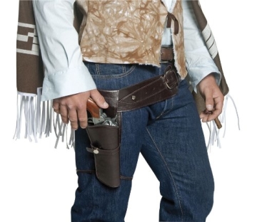 Waffengürtel: Cowboygürtel, 1 Tasche, 125 cm - 1