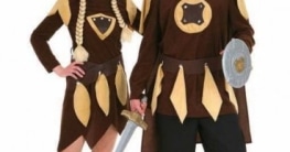 Wikinger Frau : Kleid und Stulpen - 1